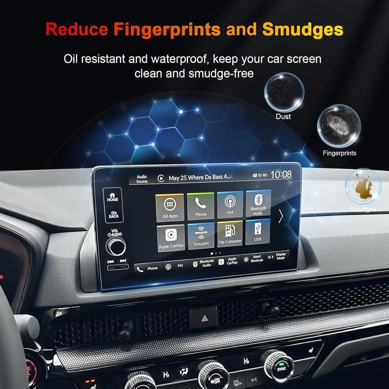 BSTW for 2026 Honda CRV Screen Protector for 2023-2025 CR-V EX-L/2023-2026 Sport Touring/2024-2025 Sport-L 9-In Display for Honda CRV Hybrid Accessories Tempered Glass Protective Film - Image 4